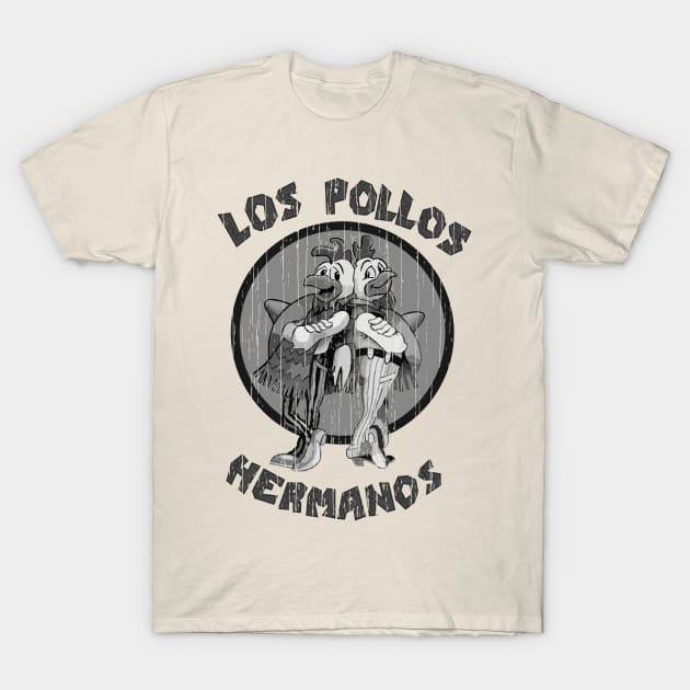 Vintage Los Pollos Hermanos - Brown Pencil T-Shirt by Brown Pencil